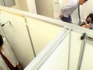 Nippon Schoolgirl's Molestation in the Toilet Leads to Hot XXX Sex with Sultry Classmate